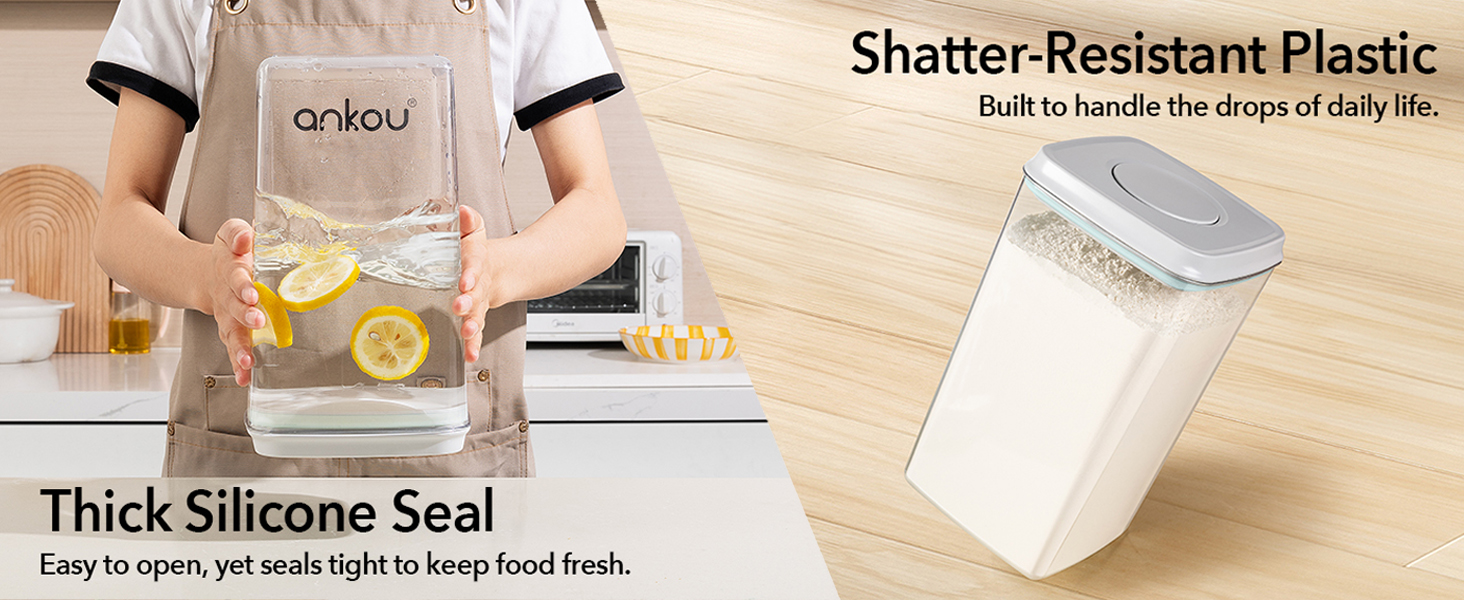 Shatter Resistance Plastic Containers