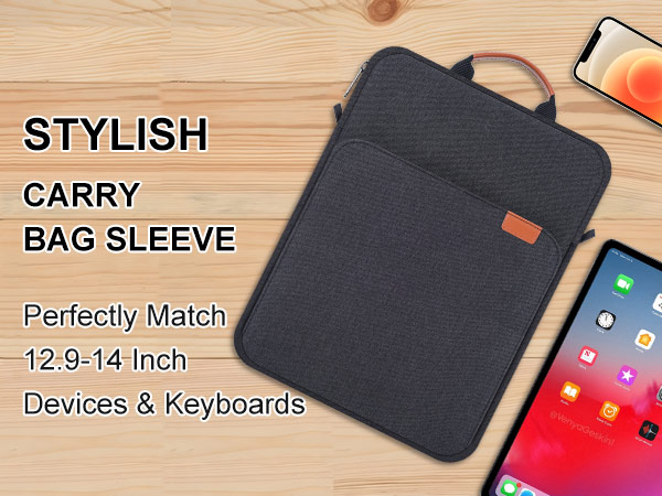 12.4-13 Inch Laptop Shoulder Sleeve Case