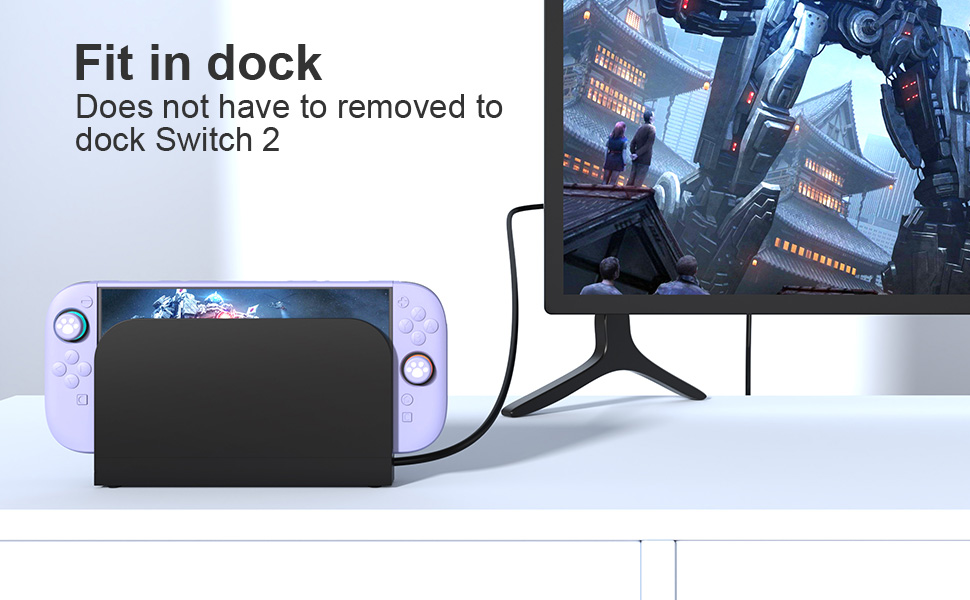 dockable cover for nintendo switch 2