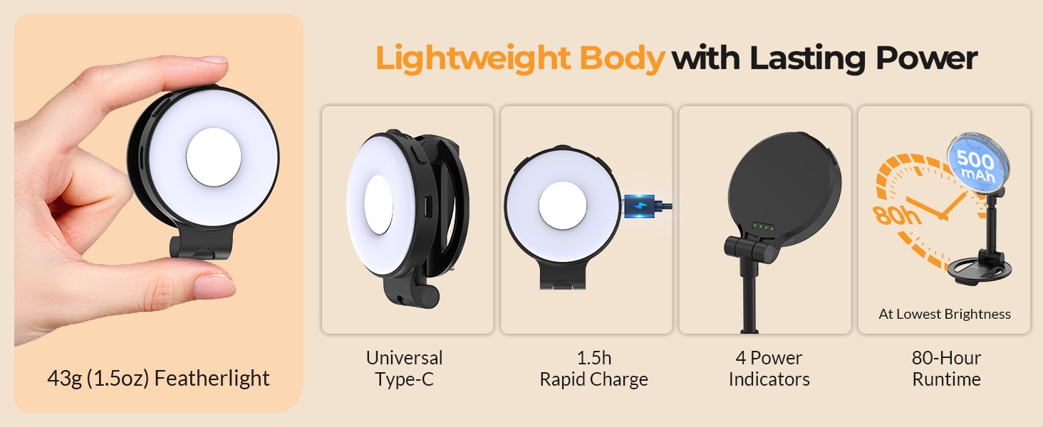 +portable +reading +light