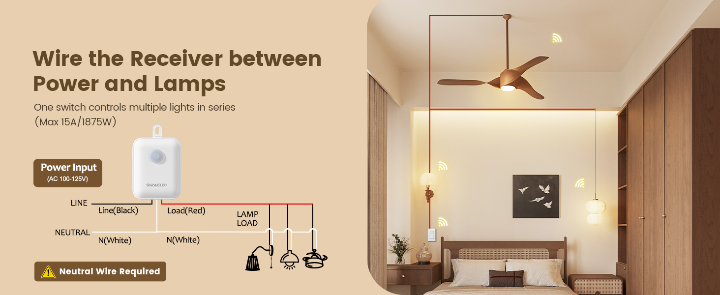 wireless light switch kit