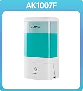AIKE Wall Mount Foaming Soap Dispenser for Commercial Bathrooms,40 oz Large Capacity AK1007F,White