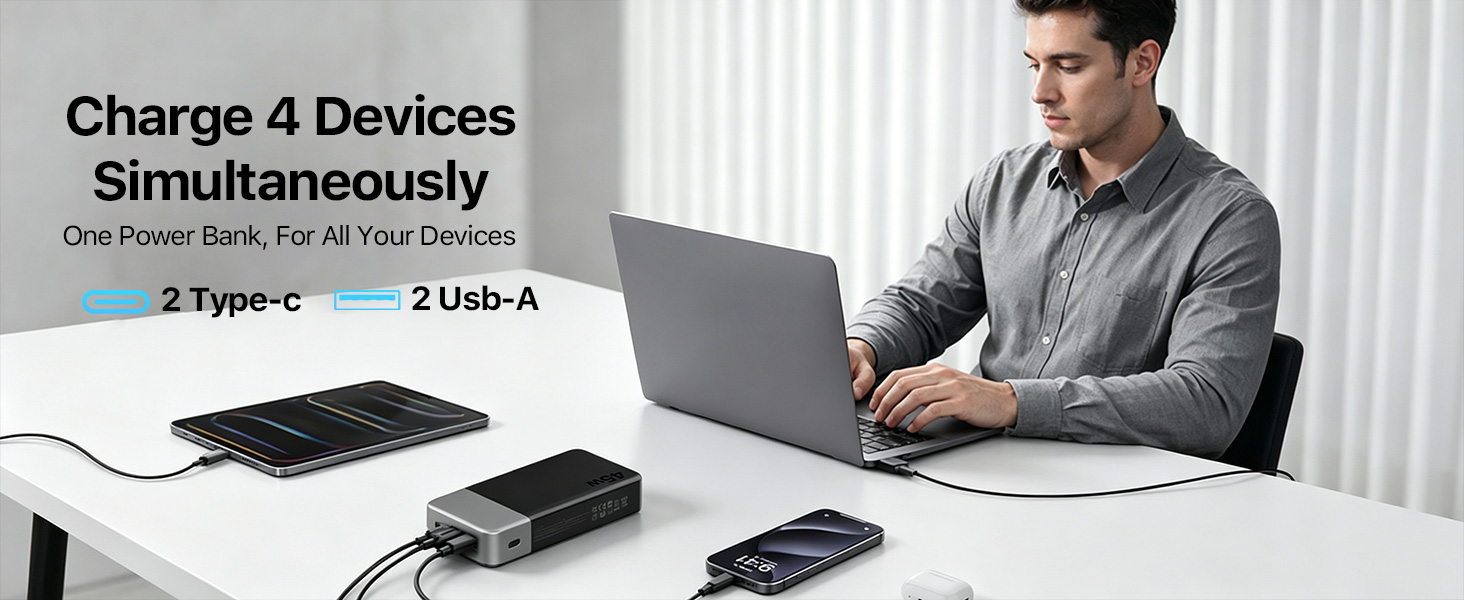 Charge 4 Devices Simultaneously
