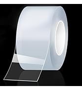 APORNI Window Weather Sealing Tape 2 Inch x 33 FT Weather Stripping Residue-Free Clear Window Ins...