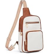 Sunpour Anti Theft Crossbody Bags for Women RFID Leather Sling Purses,Crossbody Bags Travel Leath...