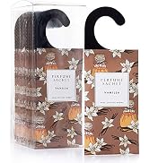 ROSE COTTAGE Large 12 Packs Vanilla Hanging Closet Air Freshener Scented Sachets Long Lasting Sme...