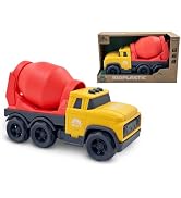Aigitoy Toddler Car Toys for 1-3 Year Old, Yellow Mixer Truck, BPA Free, Phthalates Free, PVC, Re...