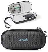 Luxtude Double Glasses Case, Double Eyeglass Case Travel Sunglass Organizer | Glasses Case Hard s...