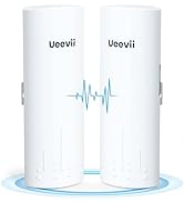 Wireless Bridge, Gigabit High Speed UeeVii CPE820 5.8G 1Gbps Point to Point WiFi Outdoor CPE with...