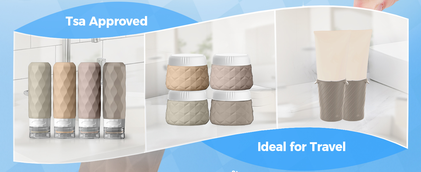 Travel Bottles for Toiletries