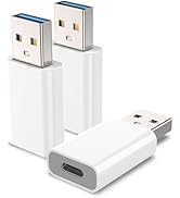 MOSWAG USB to USB C Adapter, USB C Female to USB Male Adapter Compatible with Apple MagSafe Watch...