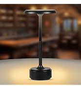 HAPYGI 5200mAh Rechargeable Cordless LED Table Lamps Touch Sensor Light, 3-Levels Portable Dimmin...