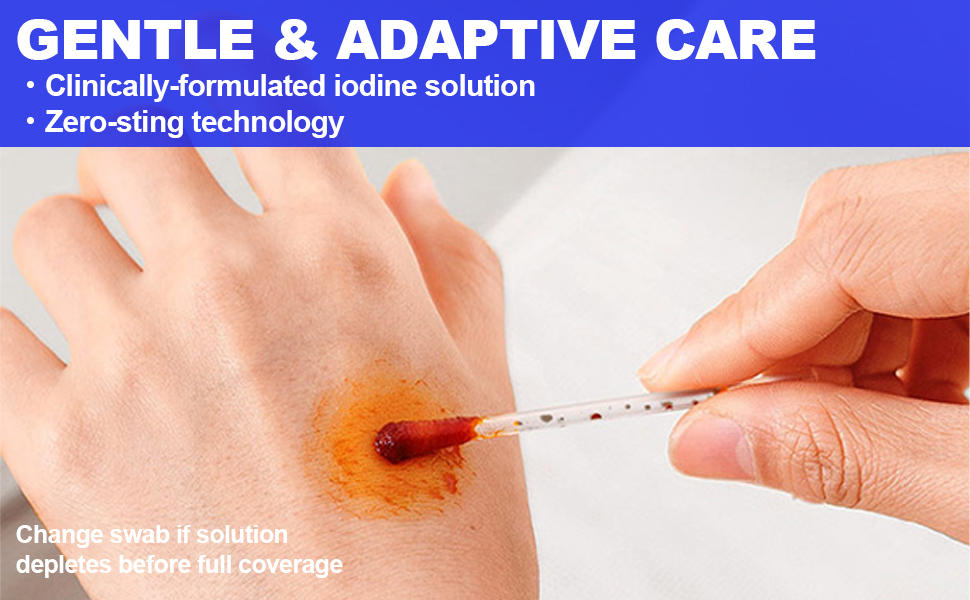 iodine swabs