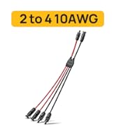 2 to 4 Y Parallel Connectors