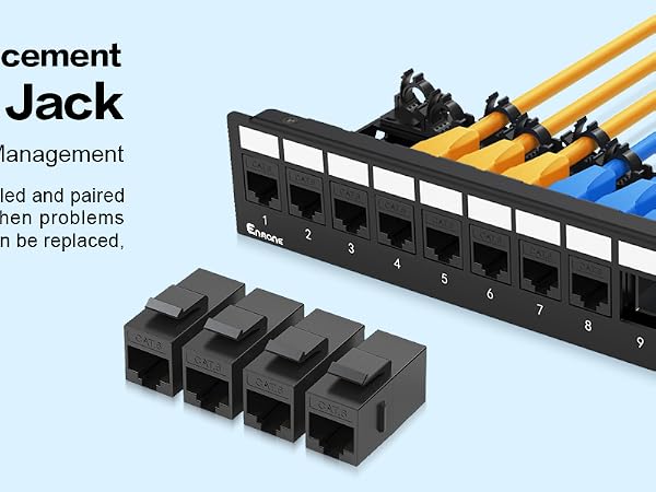 12 port patch panel