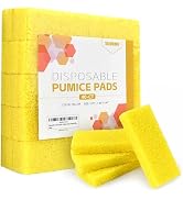 Disposable Foot Scrubber Sponge Pads Pedicure Pumice Stone for Feet Callus Remover Medium Coarse ...