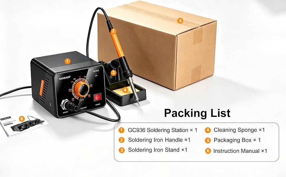 packing list