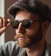 ZENOTTIC Polarized Round Sunglasses ,Stylish Sunglasses for Men and Women Retro Classic