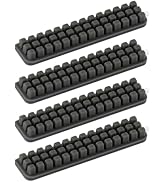 Howarx 4Pcs Bambu lab A1 Heatbed Nozzle Wiper Replacement Parts 3D Printer Heatbed Silicone Clean...