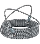 Optical Audio Cable 25ft Long, Toslink S/PDIF Standard Fiber Optic Cord for Digital TV to Soundba...