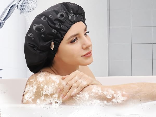 reusable shower cap