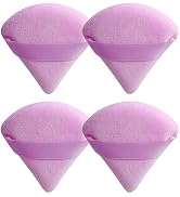 Powder Puff, Triangle Puff, WSYUB Soft Cotton Triangle Makeup Puff for Powder, Blender Puff,4pcs,...