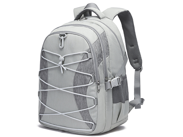grey backpack