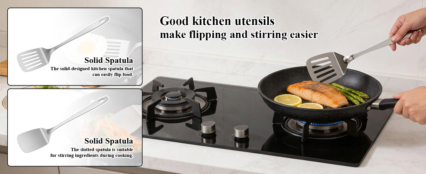 spatula spatulas set fish metal stainless steel flat spatula spatulas for kitchen use