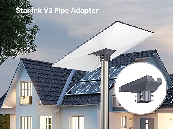starlink gen 3 pipe adapter