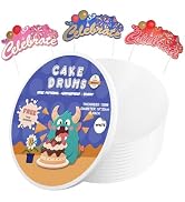 10 Inch Cake Drums,Cake Board 10" Round White Cake Base,12 Pcs Cake Drum | 10 Inch Cake Drums,Ban...