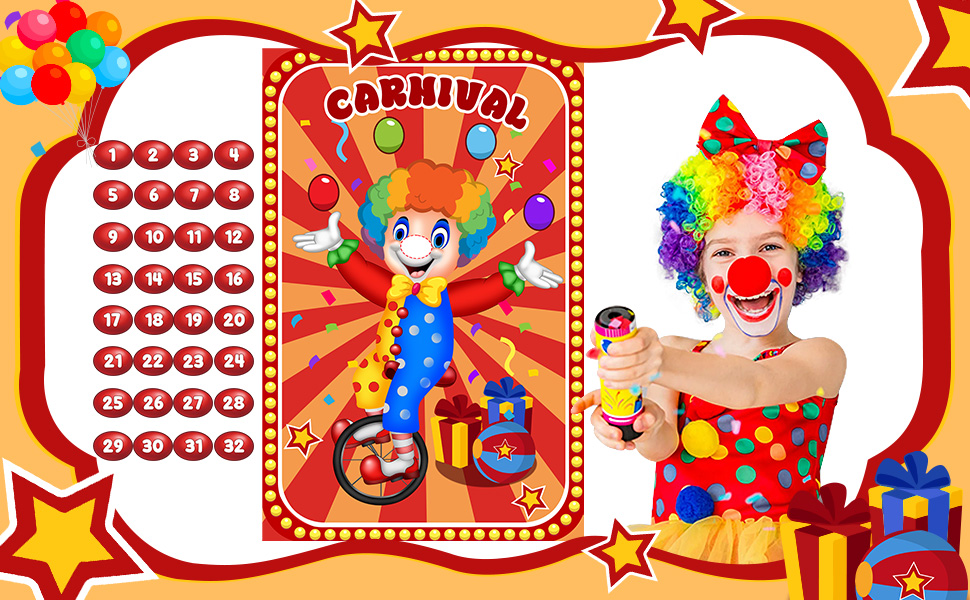 Pin The Nose on The Clown