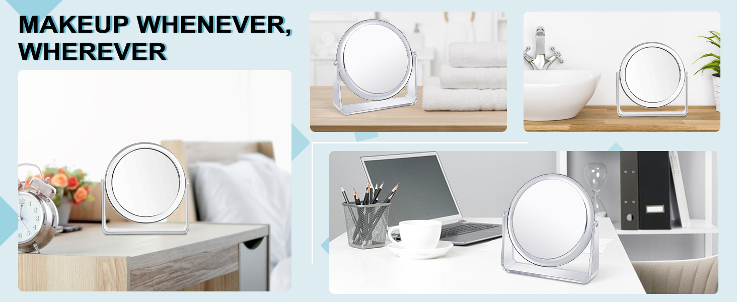 small makeup mirror