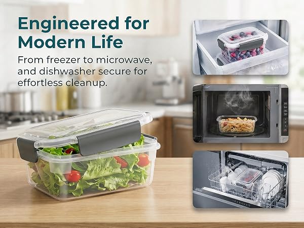 plastic containers for food storage