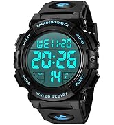 L LAVAREDO Mens Digital Watch - Sports Military Watches Waterproof Outdoor Chronograph Military W...