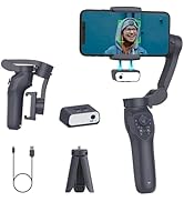 COMITOK L7C Pro KIT, Gimbal Stabilizer for TikTokers/Youtubers, Handheld Phone Gimbal with Magnet...
