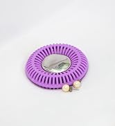 Easy clean drain strainer tap or wipe to empty Universal fit shower drain hair catcher for clogs