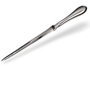 letter opener envelope mail slitter knife safety blade best platted metal silver abre cartas