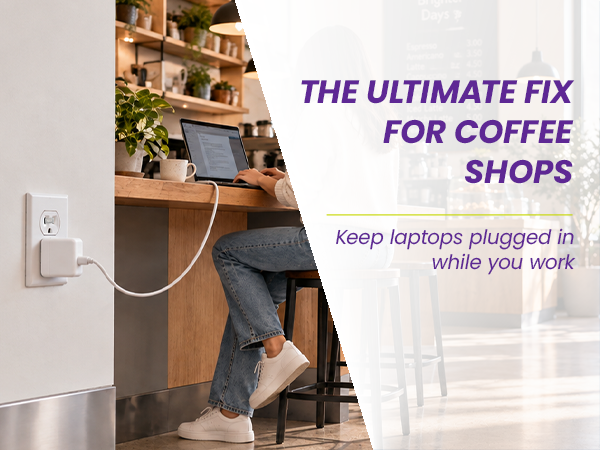 the ultimate fix for coffee shops keeps laptops plugged in while you work