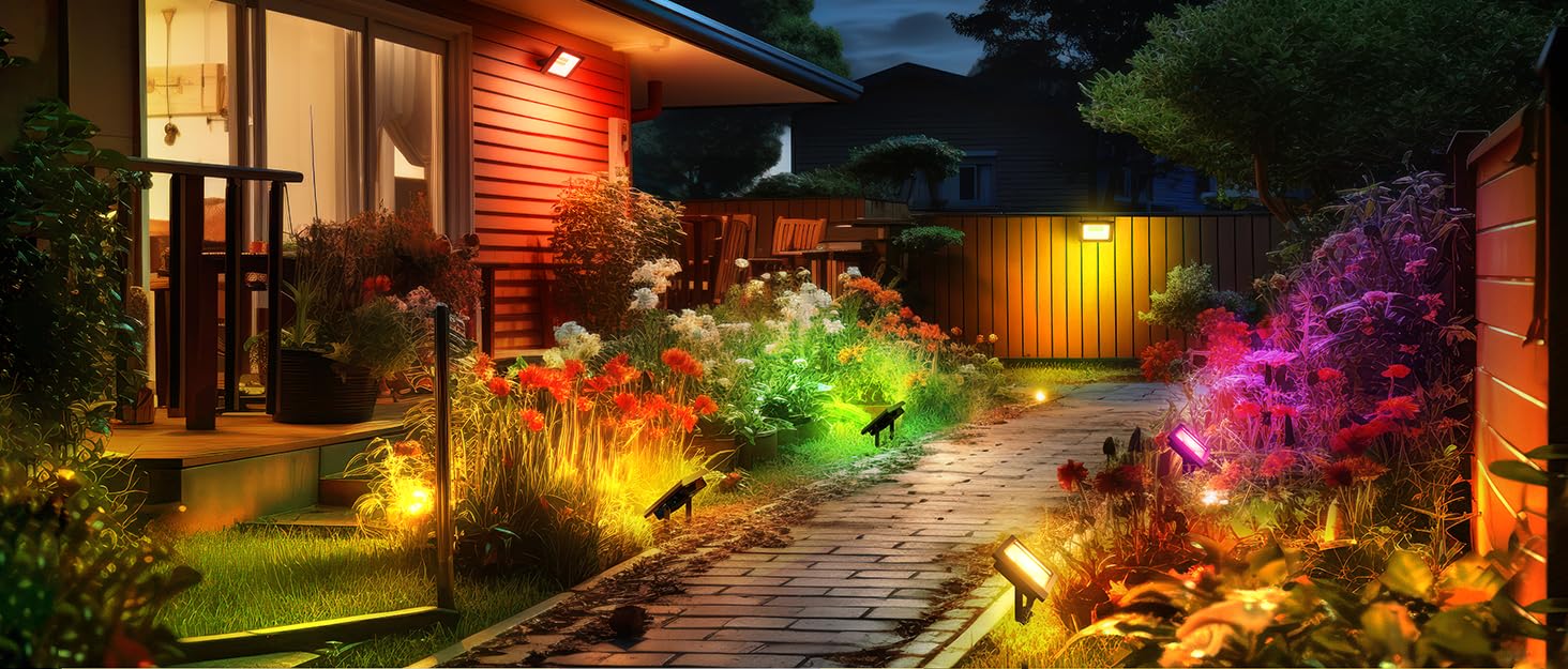 RGBCW LED Flood Light Outdoor
