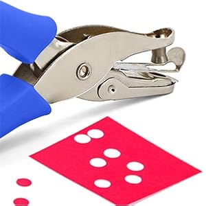 Single Hole Paper Punch Cushion Grip