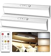 Motion Sensor Closet Lights with Eye Protection Design 400 Lumen Pantry Light Under Cabinet Wirel...