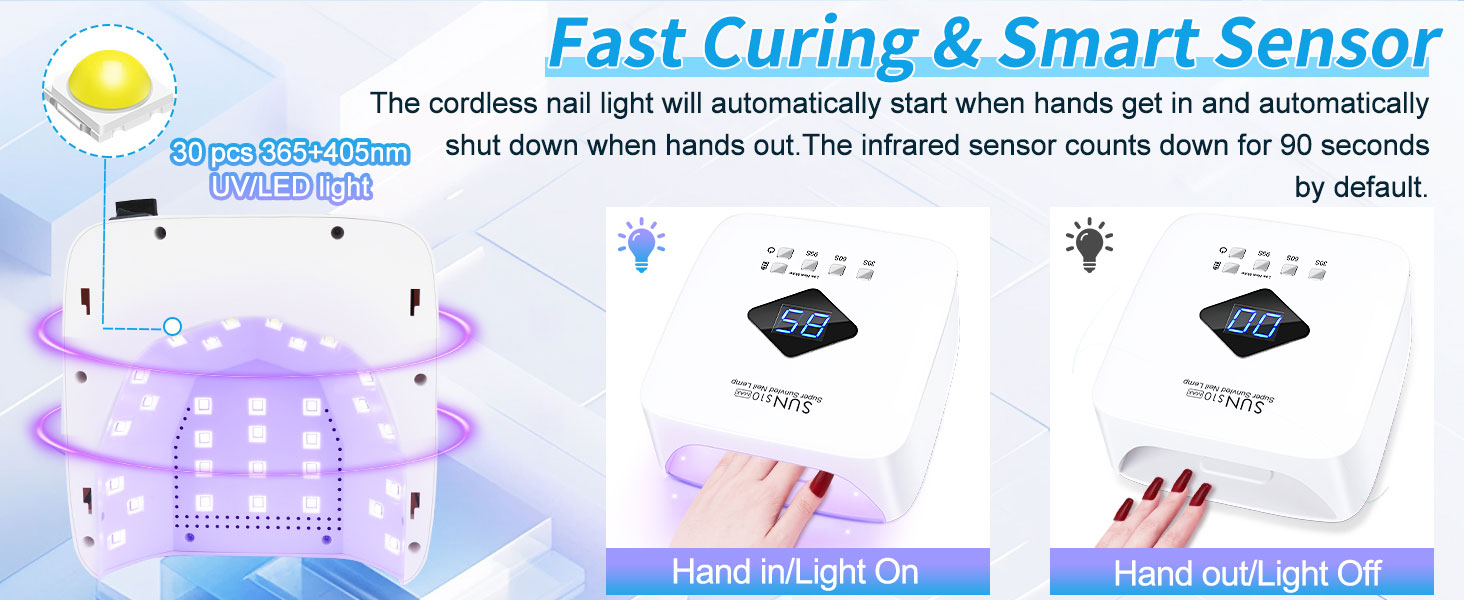wireless nail lamp
