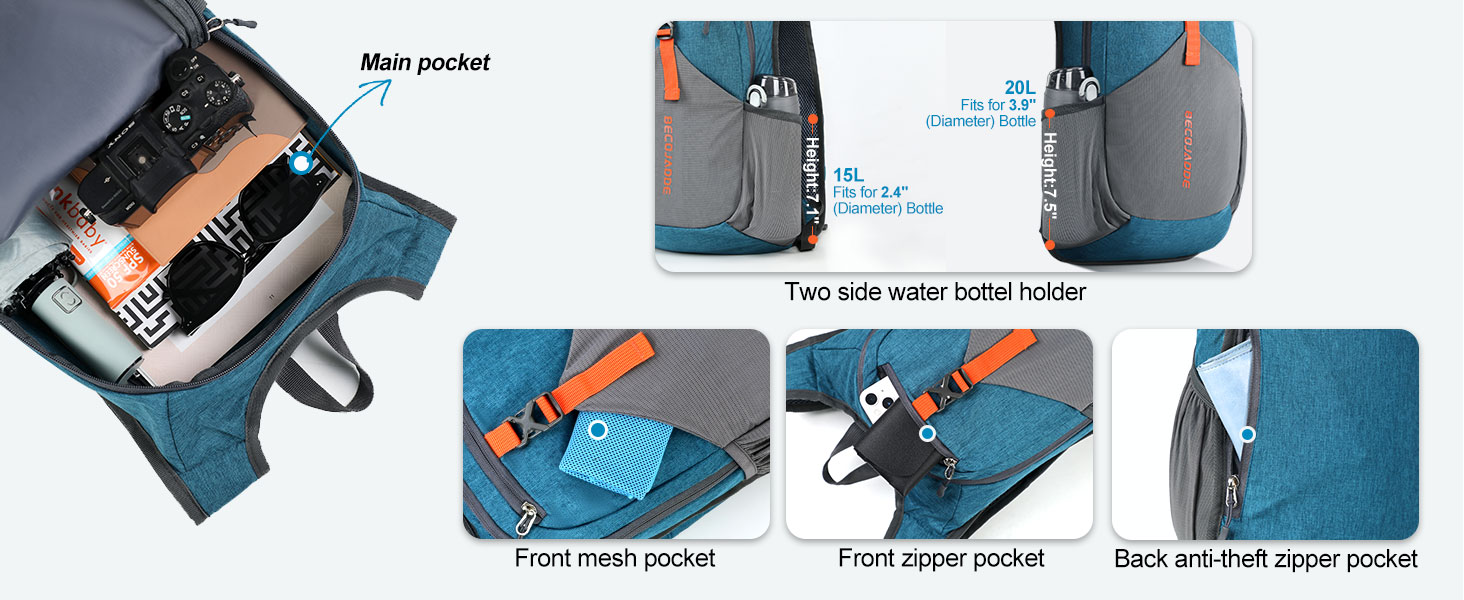lightweight travel backpack