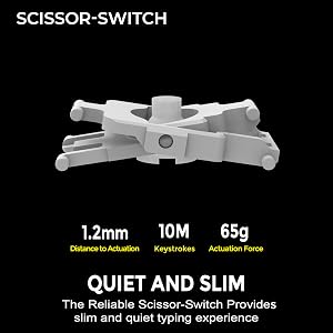 Low Profile Scissor Switch