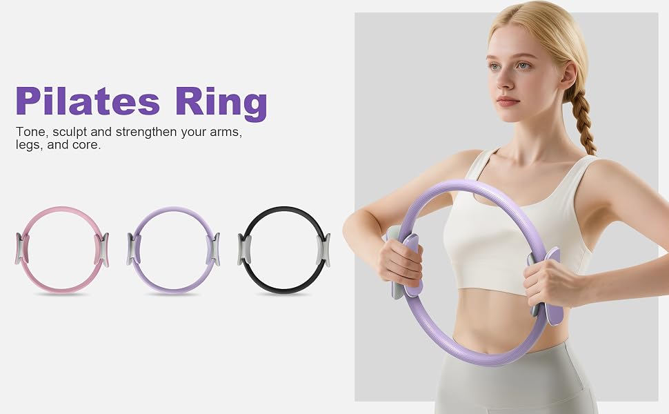 pilates ring purple