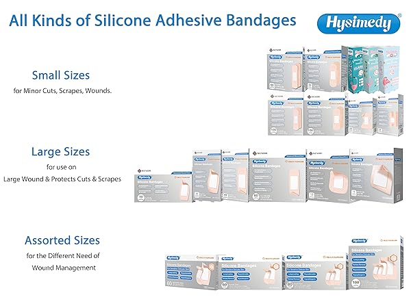 silicone tape bandages