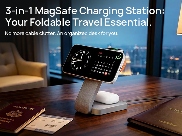 iphone charging dock foldable travel
