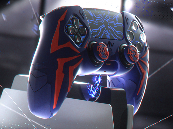 PlayVital Cyber Spider Design Edition Silicone Cover
