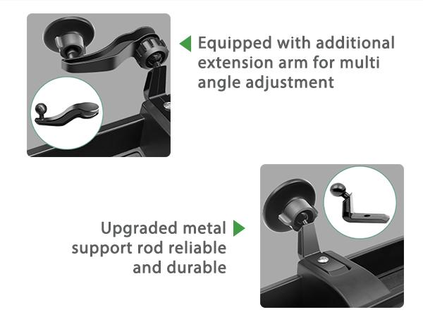 15W wireless charging magsafe phone mount for jeep wrangle JL gladiator JT