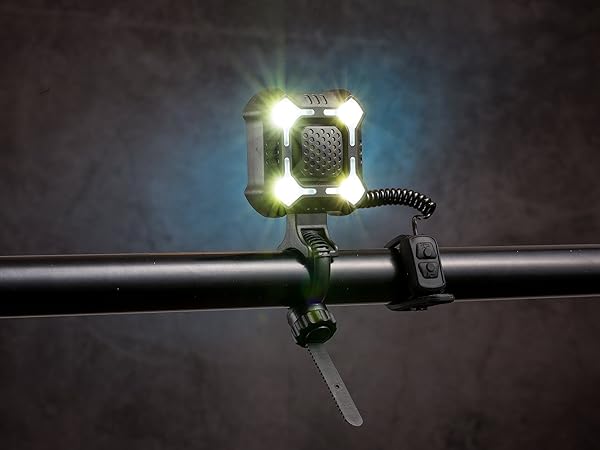 bright bike light an horn ziren